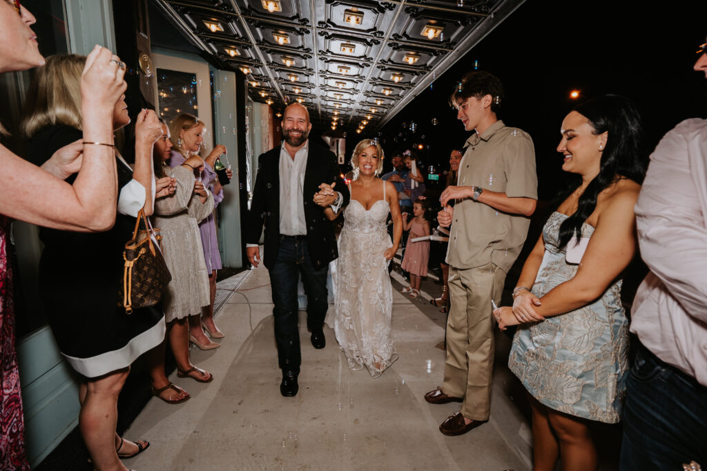 Houston wedding grand exit ideas, budget-friendly wedding send-off, unique wedding exit ideas Houston, fun grand exit ideas for weddings, wedding sparkler exit Houston, non-sparkler wedding send-off ideas, creative wedding exit alternatives, Texas wedding reception exit ideas, Brandt 1910 wedding grand exit, best wedding send-off ideas for Houston couples