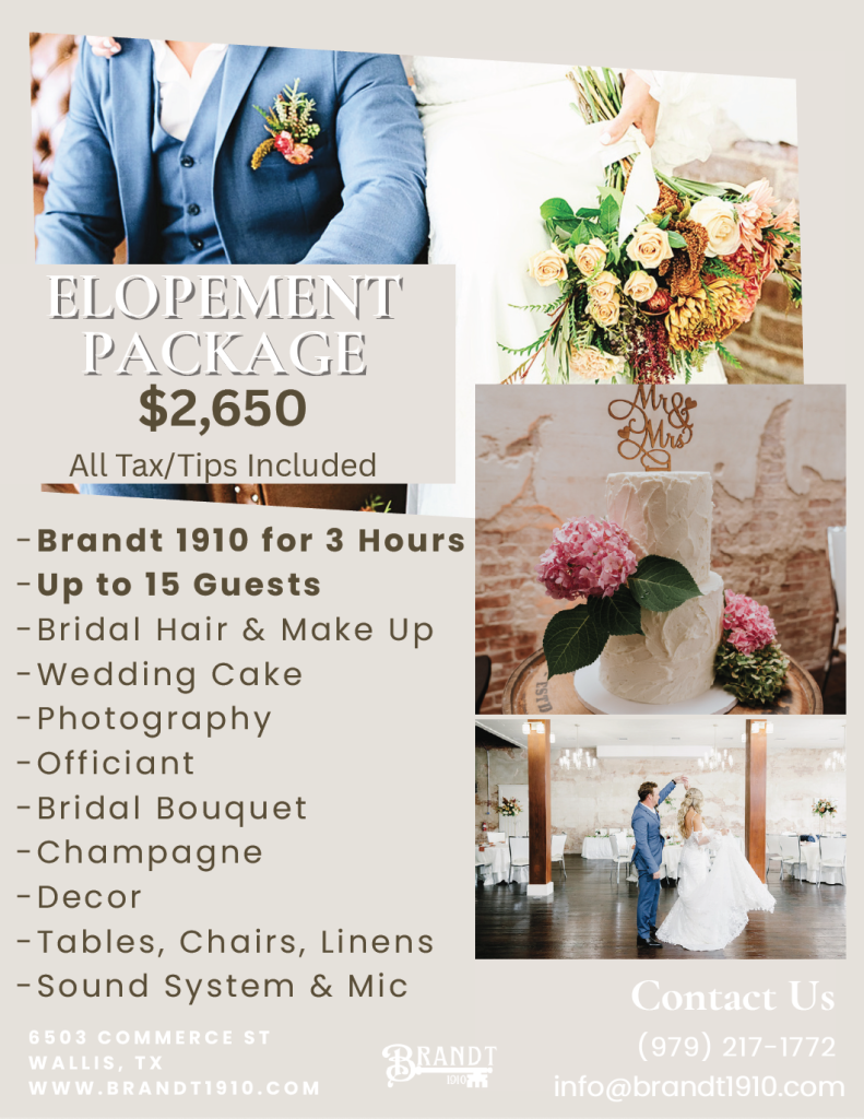 elopement all inclusive